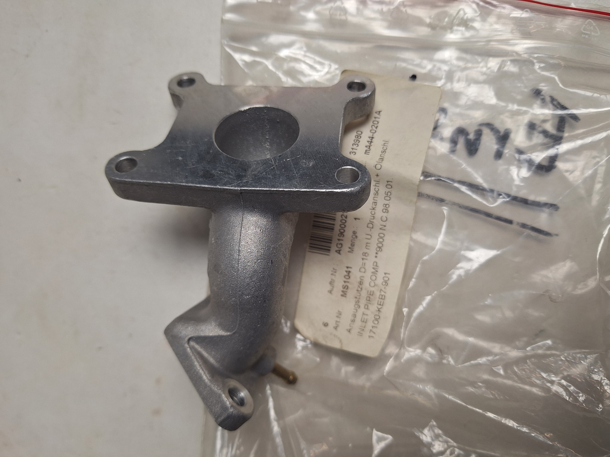 Bild von Kymco  AGILITY 50RS   ANSAUGSTUTZEN  17100-KEB7-901